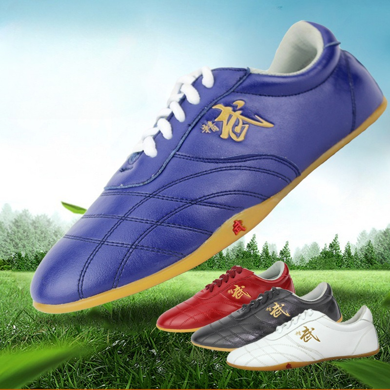 Chinese Traditionele Kids Kung Fu Schoenen Chinese Vechtsporten Wushu Taichi Schoeisel voor Mannen Vrouwen Kinderen Taiji Training Sneakers