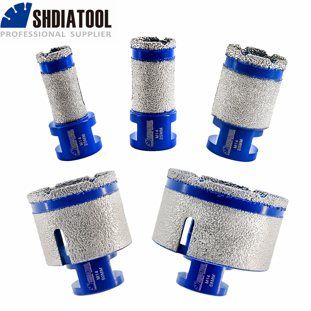 SHDIATOOL Diamond Drilling Finger Milling Bits Dia 20/25/35/50/68mm Shaping Grinding Ceramic Tile Granite Enlarge Bevel Hole Saw