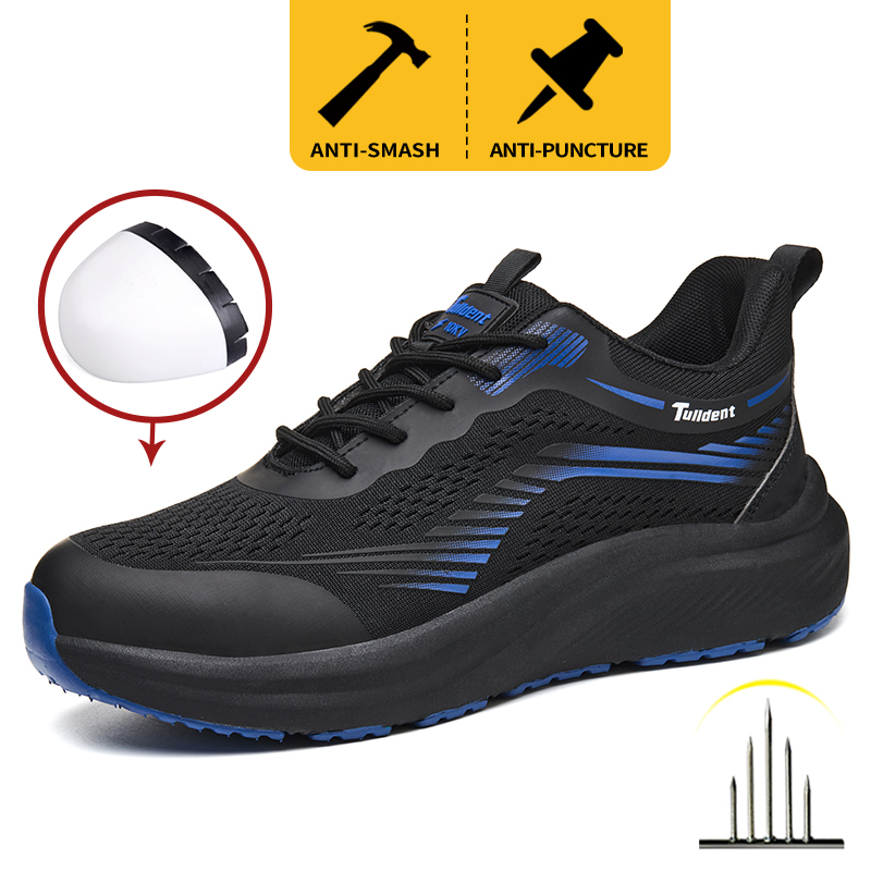Sicherheitsschuhe, Arbeitsschuhe mit Schutz gegen Quetschungen und Durchstiche, Isolierte Schuhe, Leichte und Modische Schutzstiefel