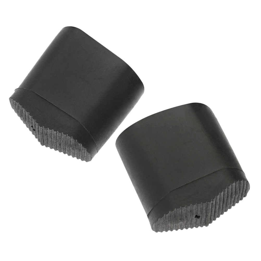 2 Pcs Tread Ladder Mat Foot Pads Rubber Cover Non Slip Stair Treads Extension Parts Replacement