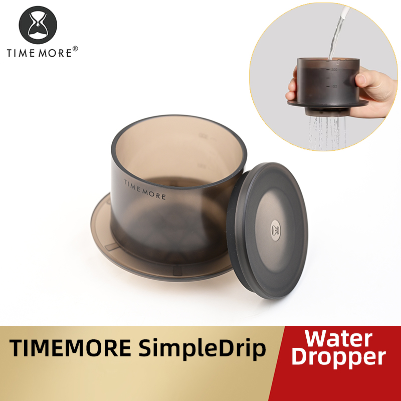 TIMEMORE SimpleDrip Water Dropper พร้อมฝาปิด 13 หลุมสําหรับน้ําเสียสม่ําเสมอรักษาการไหลของน้ําที่คงที่และเสถียร