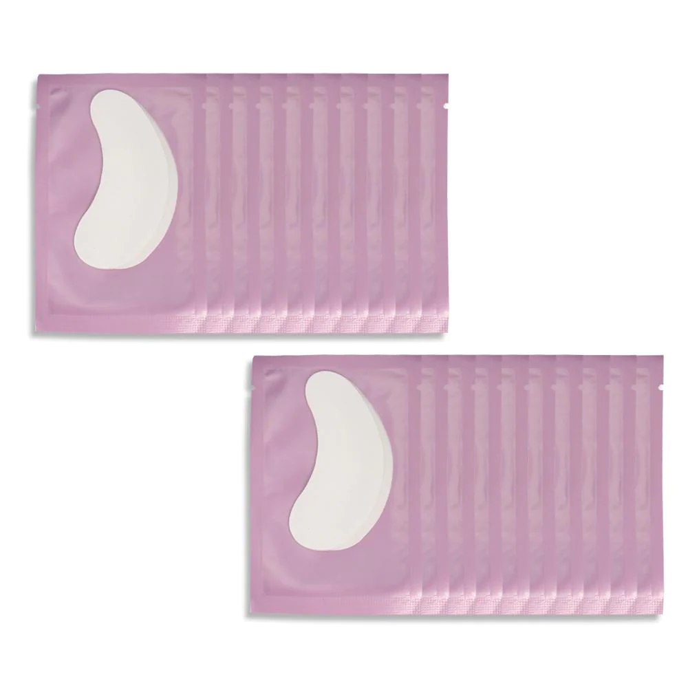 Veyes Inc Wimper Extensions Onder Eye Pads Paars 50 Pairs Veyelash Vocht Gel Eye Patches Lint Zachte Groothandel Voor Make-Up