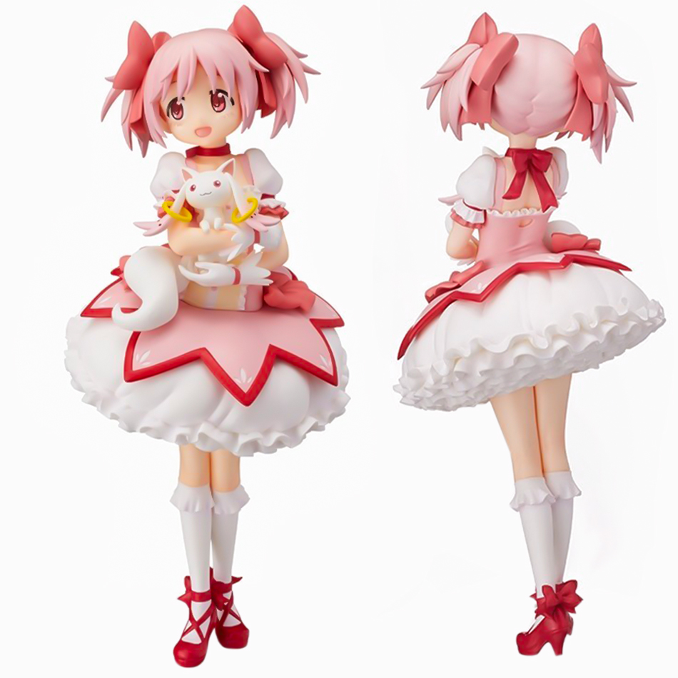 Аниме Magikano 18 см Puella Magi Madoka Magica Фигурка ПВХ Модель Кукла Настольное украшение Фигурка Коллекционирование игрушек Подарки для детей