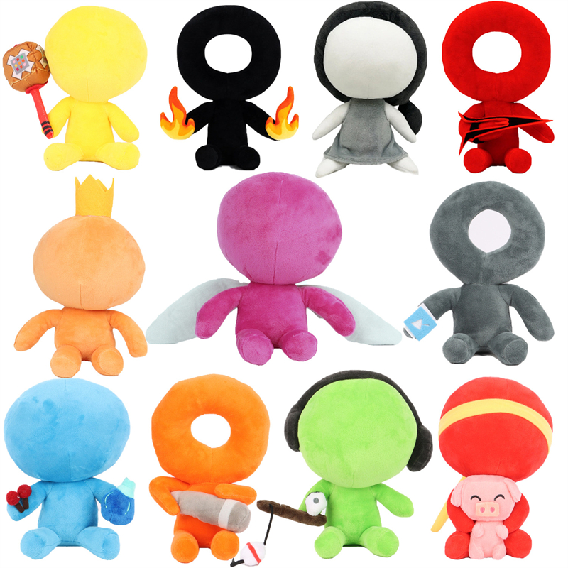 Hot Youtooz Alan Becker Plush Toy Game Cartoon Stuffed Doll Stuffed Alan Becker Stickman Plush Stick Man Kids Boy Birthday Gift