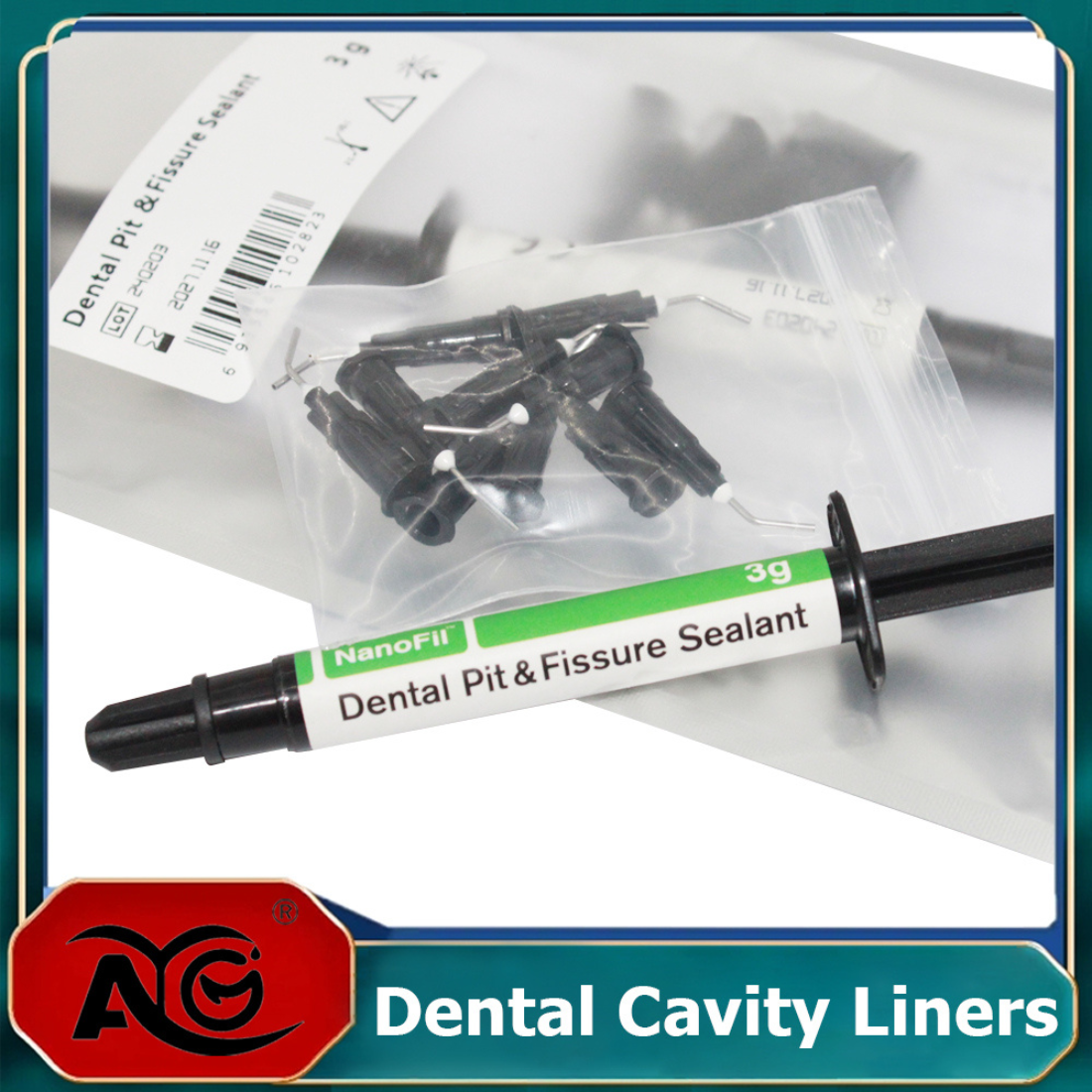 AG 1PCS Dental Materials Fissure Sealant Photocuring Oral Specific Sealant Laboratory Accessories Surface Coating Resin Sealing