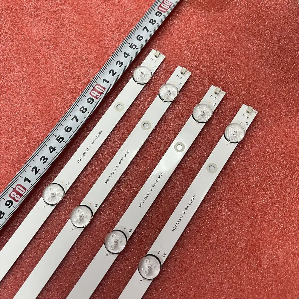 LED Strip For TD SYSTEM K50DLX9US CX500DLEDM LE-50F2 Holleberg HTV-LED50UHDS100 MS-L1255 V6 V7 2018-08-16 LA021 3080550660DTZ002