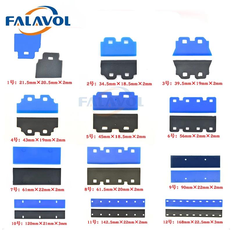 Falavol ที่ปัดน้ำฝนสำหรับเครื่องพิมพ์5ชิ้น/ล็อต DX5 TX800 XP600 Epson DX7 4720ใบมีดยาง Roland Mutoh Maki