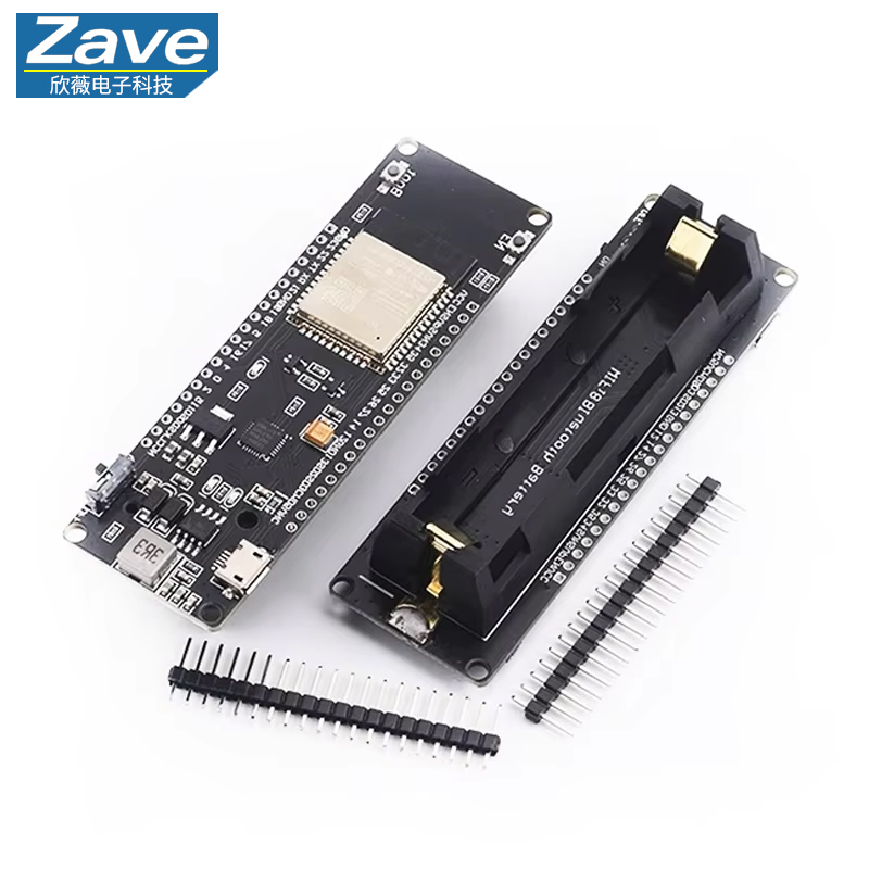 Snvi ESP32 ESP-32S Беспроводная плата разработки Wi-Fi и Bluetooth с держателем батареи 18650 ESP8266 ESP-WROOM-02