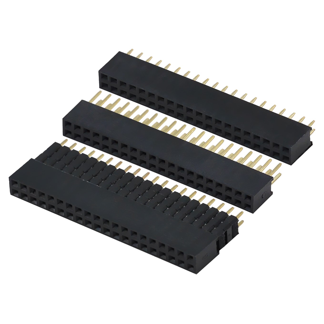2*20 трехслойное сиденье с увеличенным шагом 2,54 мм GPIO, подходящее для Raspberry PI 3B + 4B