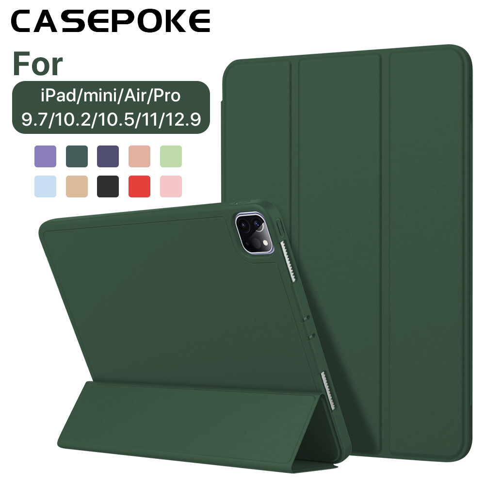 Funda para iPad 7, 8, 9. ª generación, 10,2, Air 4, 5, 10,9 pulgadas, accesorios para iPad Pro 11, 12,9, Mini 6