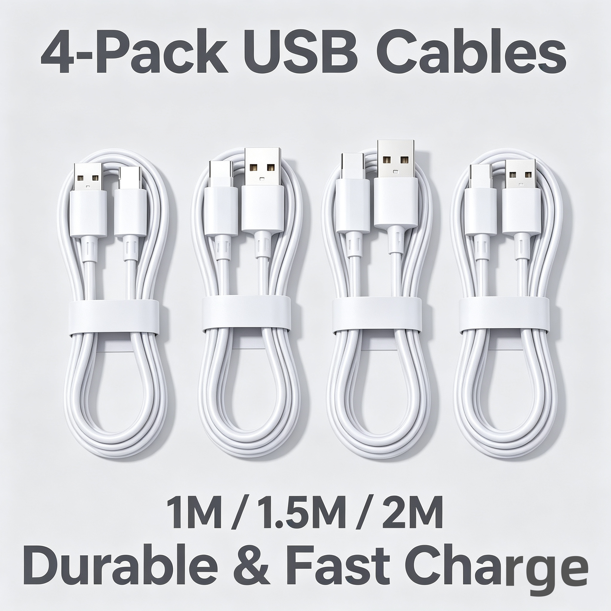 Câble de charge ultra rapide de Type C 10A 100W, cordon de données pour Samsung Huawei Xiaomi Redmi, charge rapide USB C, 1 à 4 pièces