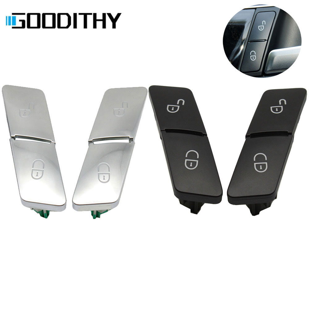 Reemplazo del botón del interruptor de la cerradura de la puerta izquierda derecha del coche para Benz A B C E GLK clase W204 W212 X204 ML GL GLE GLS W166 W463 W156 W176