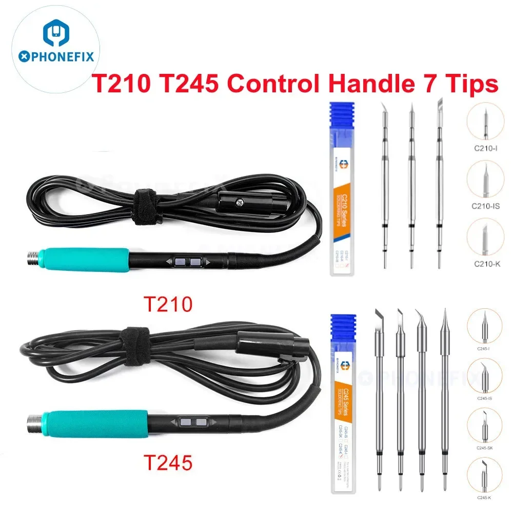 Ручка для припоя Sugon T245 T210 T12 T115 Ручка станции для JBC Sugon Aifen A9 A9PRO T26D A902 Aixun T3B T3A Набор инструментов для сварки