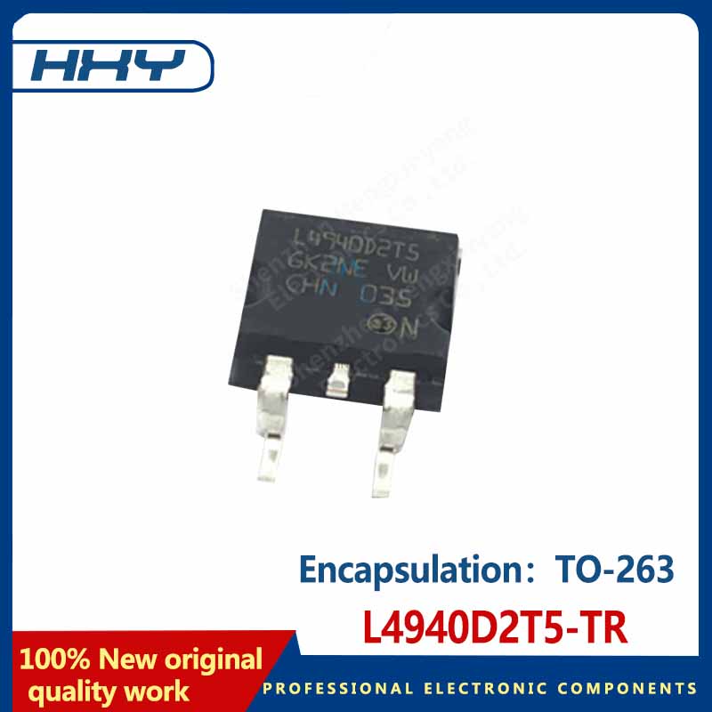 10pcs  L4940d2t5-tr L4940D2T5 Patch TO-263 5V/1.5A low voltage difference regulator
