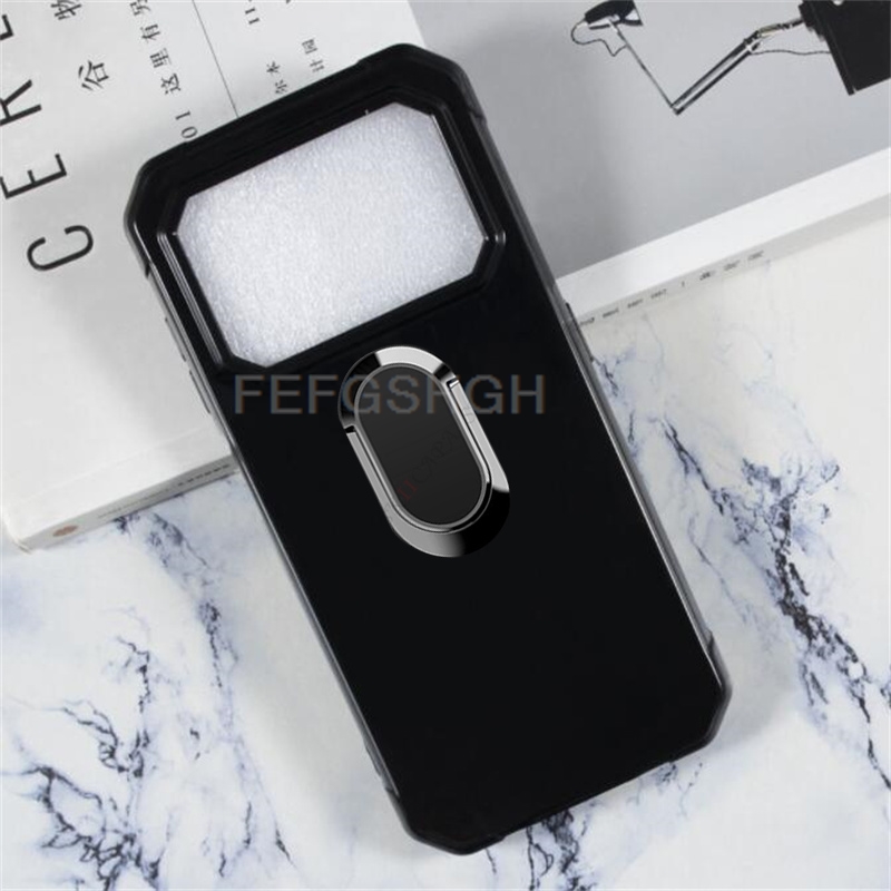 Funda de silicona suave para teléfono inteligente, carcasa con soporte de anillo trasero de 6,5 pulgadas para IIIF150, B1, B2 Pro, B2 Ultra, Air1, Air1Pro, 2022