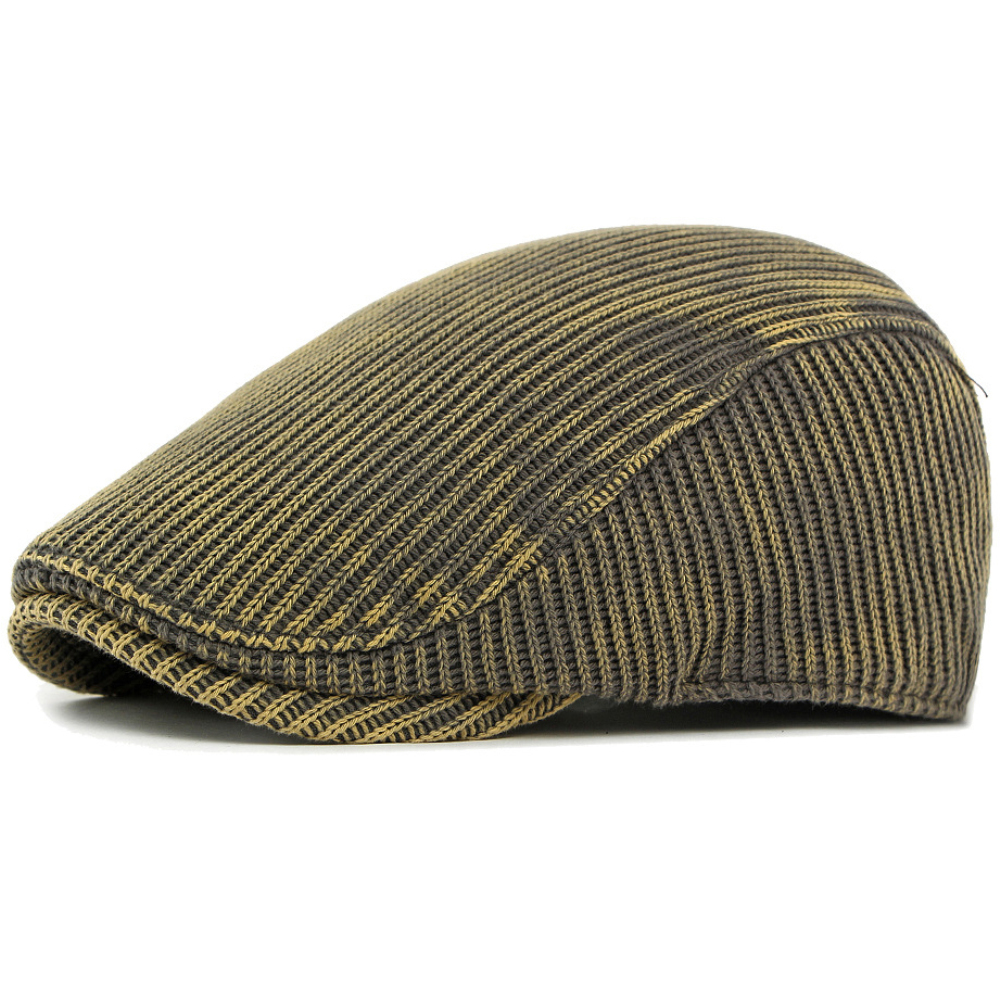 HT4865 Herren Baskenmütze Herbst Winter Gestrickte Hüte für Frauen Künstler Maler Baskenmütze Hut Einstellbare Ivy Flache Kappe Männlich Weiblich Baskenmütze Kappen