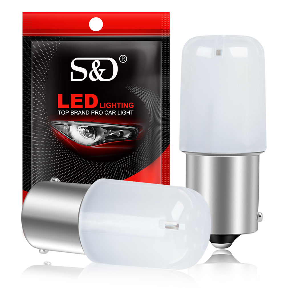 2 шт. P21W Led 1156 BA15S 1157 BAY15D P21 5W R5W R10W Лампа 18SMD 3030 Автомобильные указатели поворота Лампа заднего хода 12 В Белый Красный Желтый