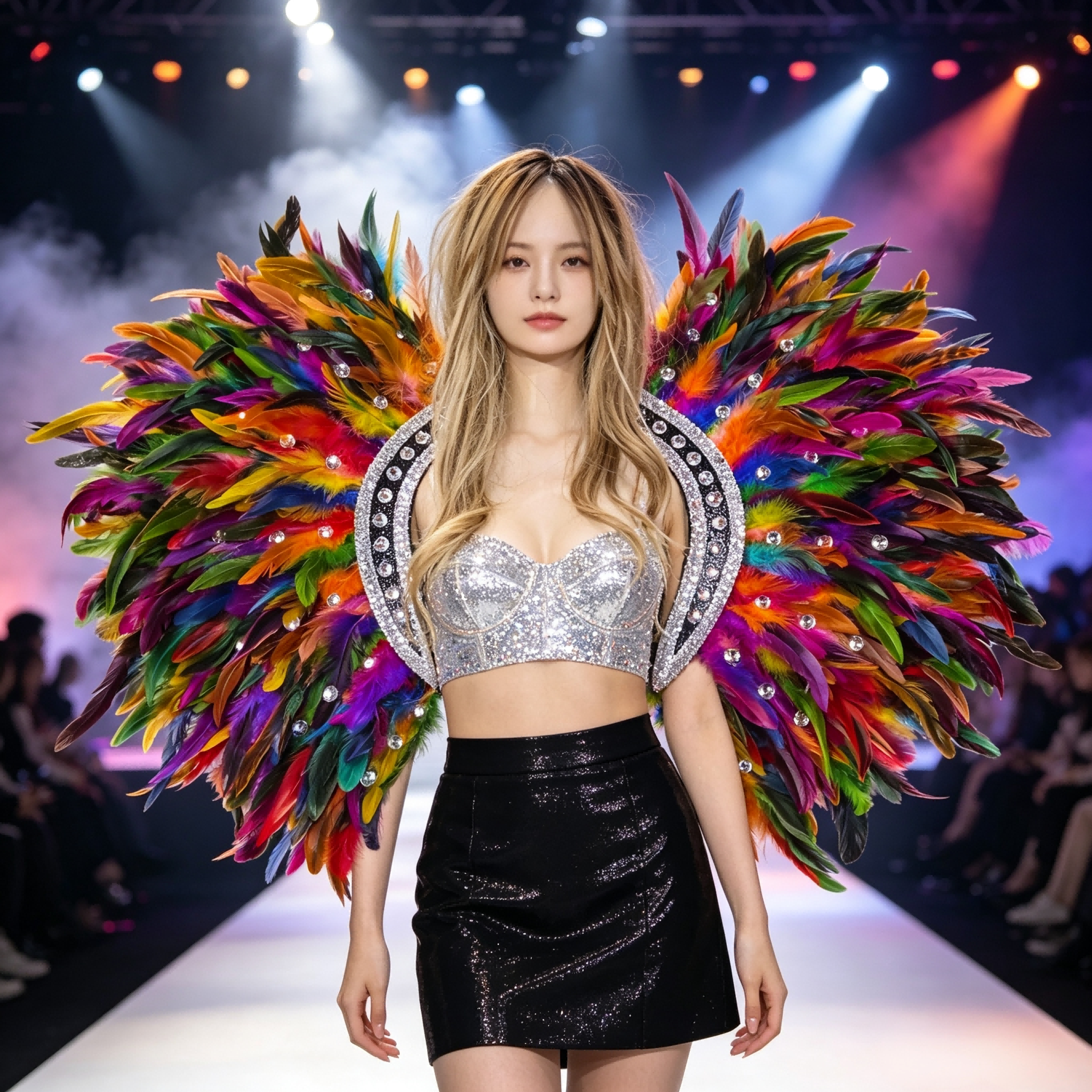 Feather shawls and scarves for Halloween,unisex,feather carnival partycostumes and accessories suitable forall kinds of holidays