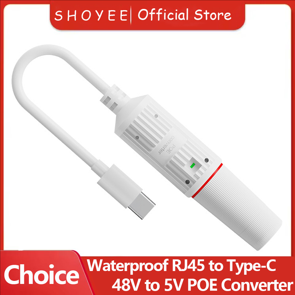 Водонепроницаемый PoE-преобразователь 48 В на 5 В, выход порта RJ45 5 В/2 А, IEEE802.3af/at для пассивных устройств 5 В
