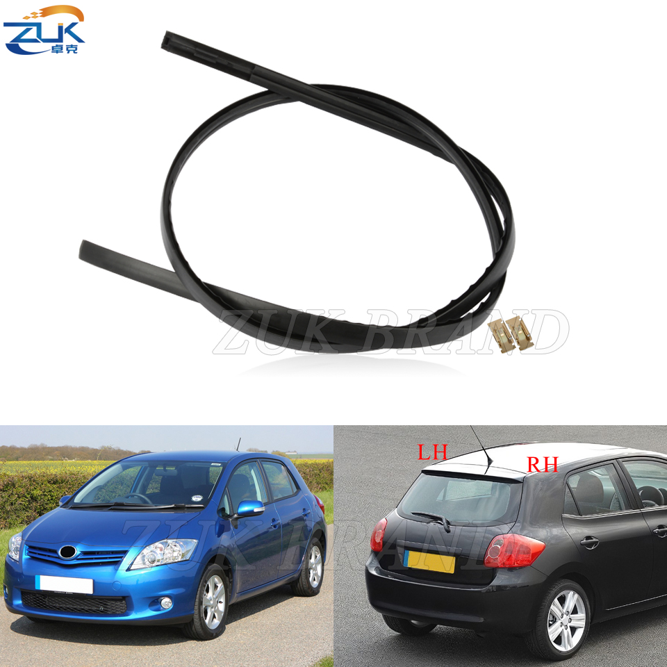 ZUK Nakładka na dach samochodu Górne gumowe listwy uszczelniające do TOYOTA AURIS Hatchback E15 2007-2013 z bezpłatnymi klipsami