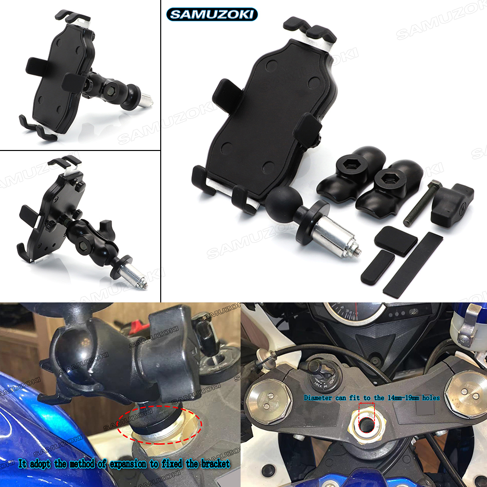 Держатель навигационного телефона для HONDA F5 CBR650F VFR1200 BMW S1000RR HP4 2010 14 15, кронштейн для рамы мотоцикла, опорная подставка, крепление