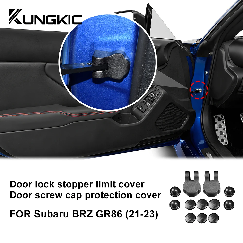For Subaru BRZ/Toyota GR86 2021 2022 2023 2024 2025 LHD RHD Car Door Lock Stopper Limiting Cover Case Protect Accessories