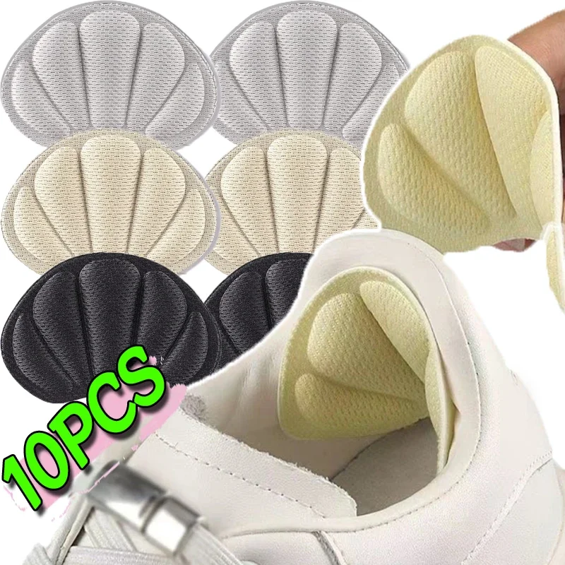 Anti-Verschleiß Ferse Einlegesohlen Schuhe Patch Anti-Schmerz Kissen Pads Fußpflege Einstellbar Atmungsaktive Schwamm Schuhe Selbstklebende Ferse Schutz