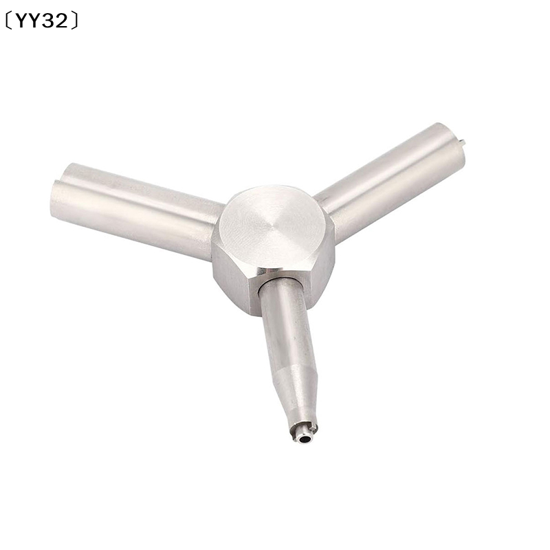 Outdoor Hunting Gas Valve Key Steel Triple Force Magazine Charging Tool For GBB AEG KSC WA Airsoft〔YY32〕