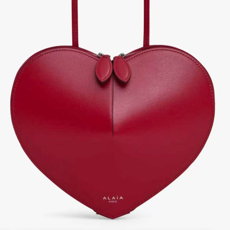 Bolsa Transversal Feminina de Couro Envernizado Vinho Tinto com Coração, Bolsa de Ombro com Zíper para Encontros, Casamentos, Festas, Mini Bolsa Diária para Celular