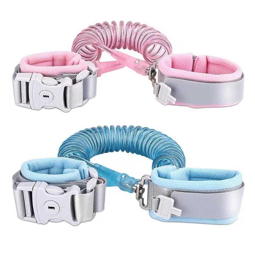 Pulseira de prevenção de perda infantil; trava de chave com corda anti-liberação; corda de tração anti-perda infantil ao sair