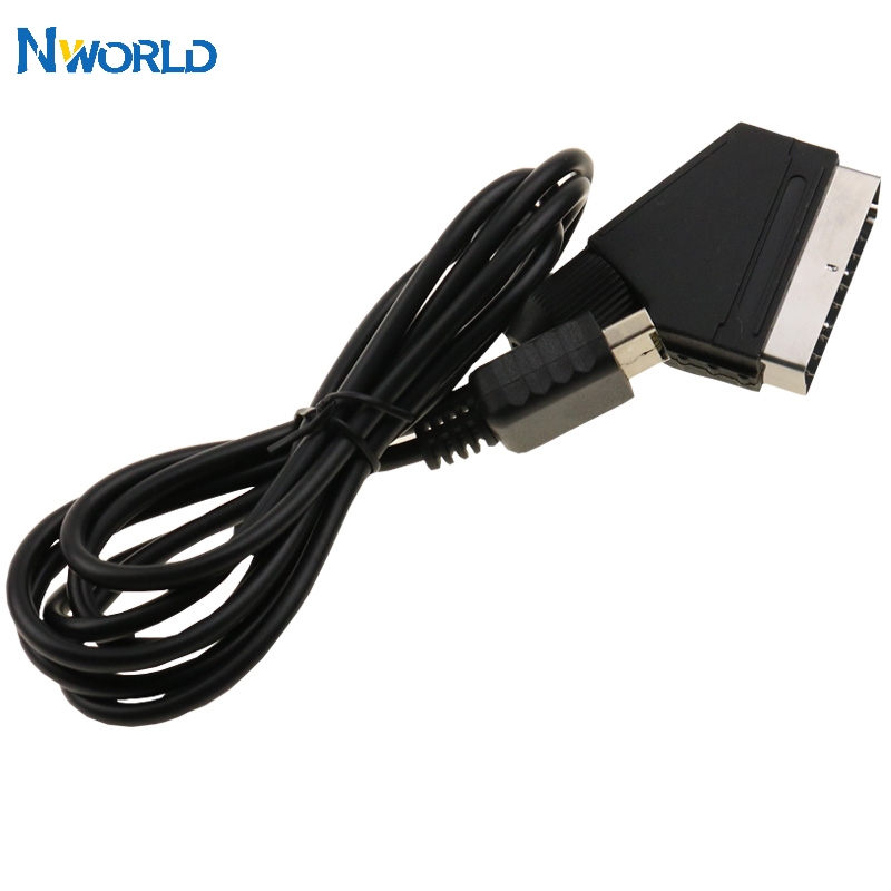 Kabel Scart RGB do Sony Playstation PS1 PS2 PS3 TV AV Wymiana przewodu Połączenie Przewód do gier