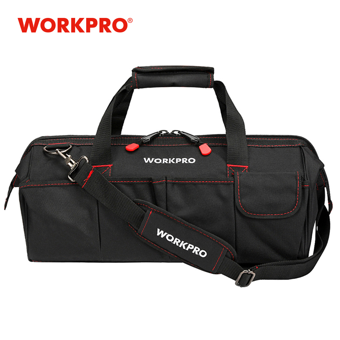 WORKPRO Túi Đựng Dụng Cụ Di Động Chống Nước Thợ Điện Túi Đa Năng Vải Dụng Cụ Tổ Chức Cho Sửa Chữa Lắp Đặt HVAC