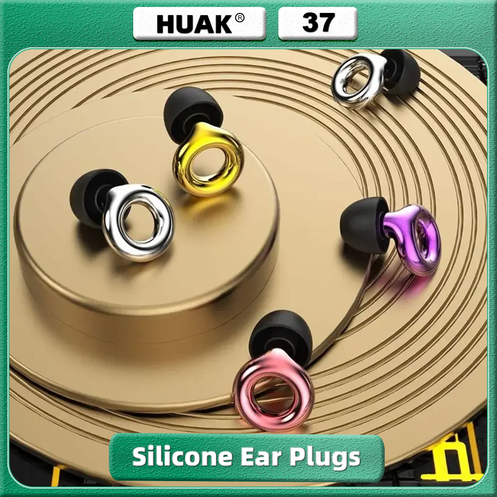 HUAK Bouchons d'oreille réutilisables haute fidélité - 8 embouts d'oreille en XS/S/M/L - Concerts et festivals, événements en direct, musiciens, DJs