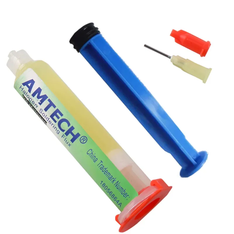 Pasta de soldadura 100% Original AMTECH NC-559-ASM BGA PCB pasta de soldadura sin limpieza grasa fundente de soldadura 10cc flujo de soldadura