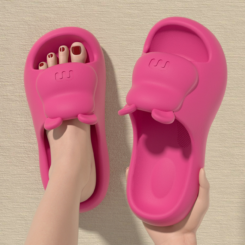Zomer nieuwe 2025, pantoffels voor dames thuis, antislip en geurig EVA-huis, binnenbadkamer, douche, verkoelende pantoffels