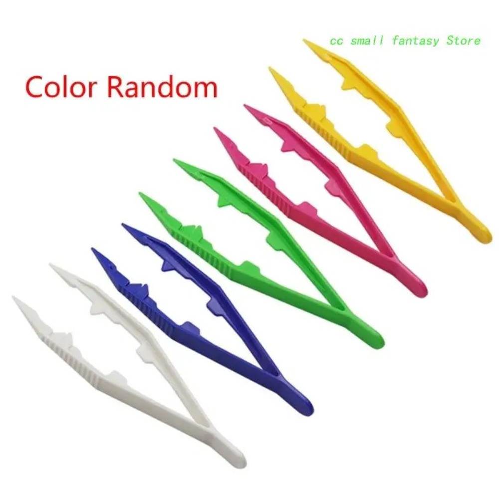 Jouet de bricolage pour enfants, Clip en plastique Durable, pincettes pour bébé, jouet artisanal pour enfants, accessoires de perles Perler, outil de bricolage, 1 pièce