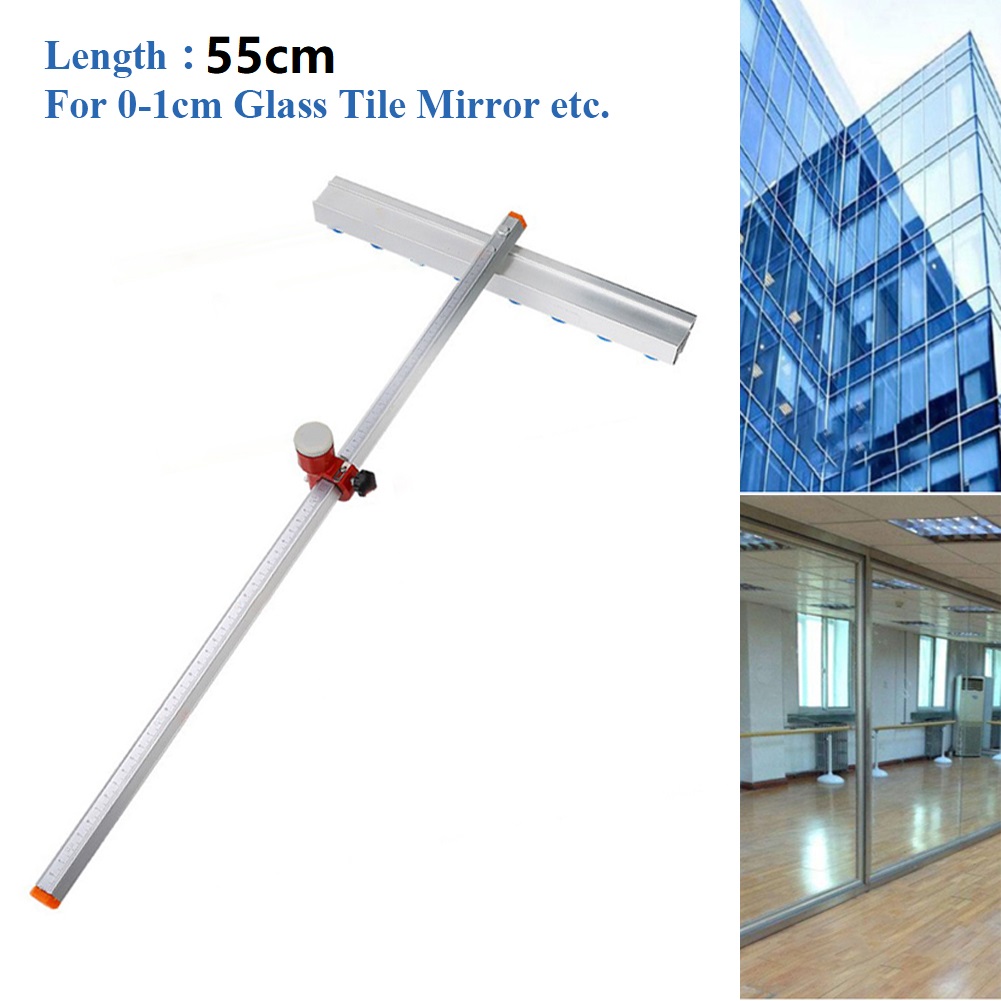 Keramik- und Porzellanschneider, Aluminiumgehäuse, Glasfliesen-Schneidwerkzeuge, T-Typ-Schiebewerkzeug für Boden, Glas, Keramik