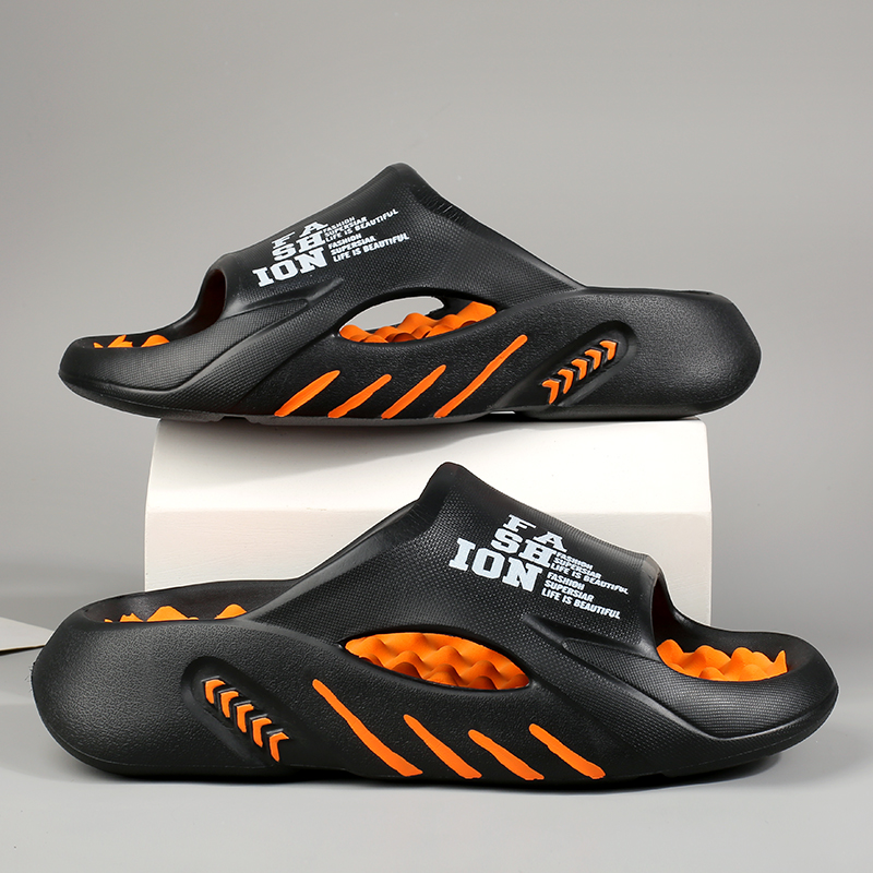 Zomer Mannen Massage Slippers Indoor Outdoor Sandalen Strand Casual Schoenen Zachte Zool Slides Mannen Slippers Heren Sandalen Big Size 47