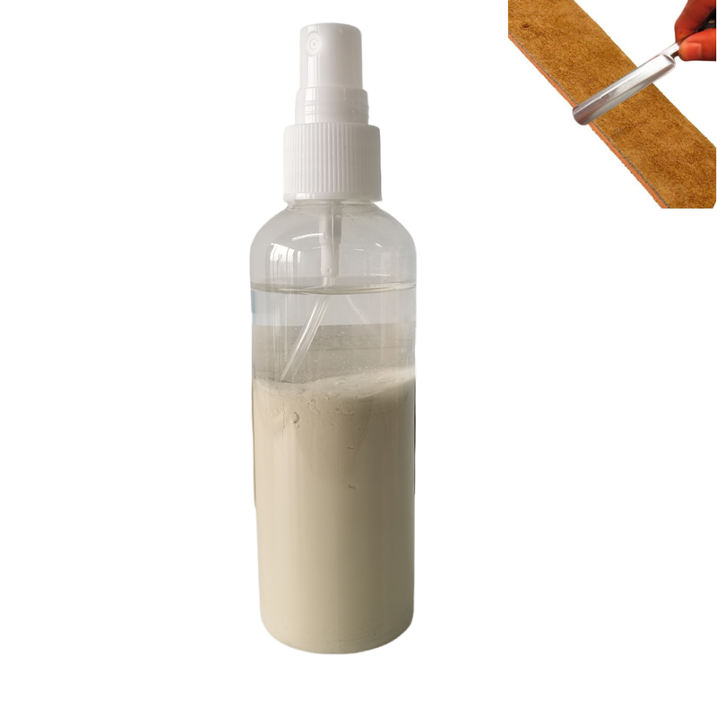 Алмазный распылитель, алмазная подвеска, зеркальная отделка на гладкой кожаной полосе, чтобы нож оставался красивым и острым
