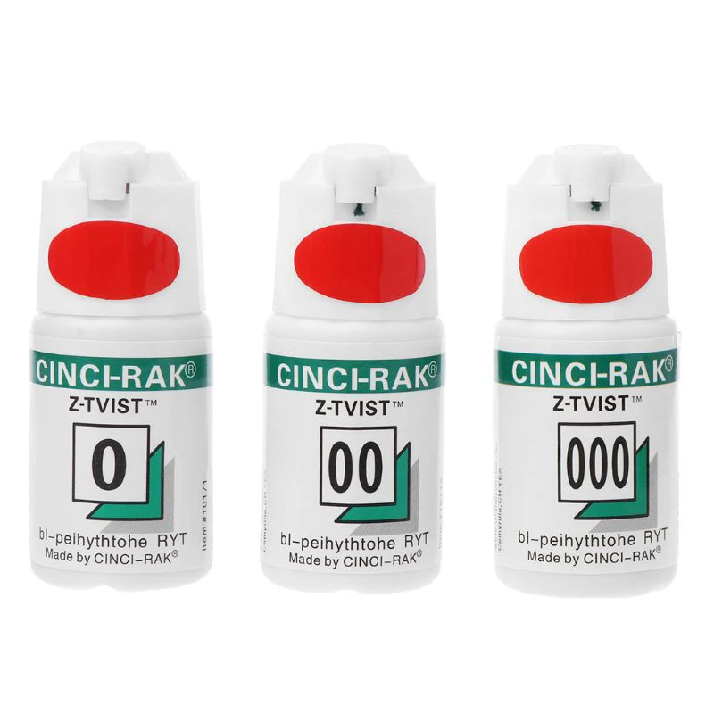 NIGF ทันตกรรมด้ายทิ้ง Gingival Retraction สายไฟถักผ้าฝ้าย Gum Line ทันตแพทย์วัสดุ 1 ขวดขนาด 0 #   00 #   000 #