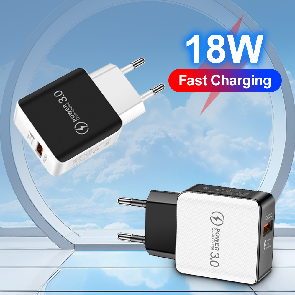 เครื่องชาร์จเร็ว USB 3.0 4.0 5V อเนกประสงค์, 3A อะแดปเตอร์ชาร์จเร็วสำหรับ Samsung S10 Xiaomi Huawei แท็บเล็ตที่ชาร์จโทรศัพท์มือถือ