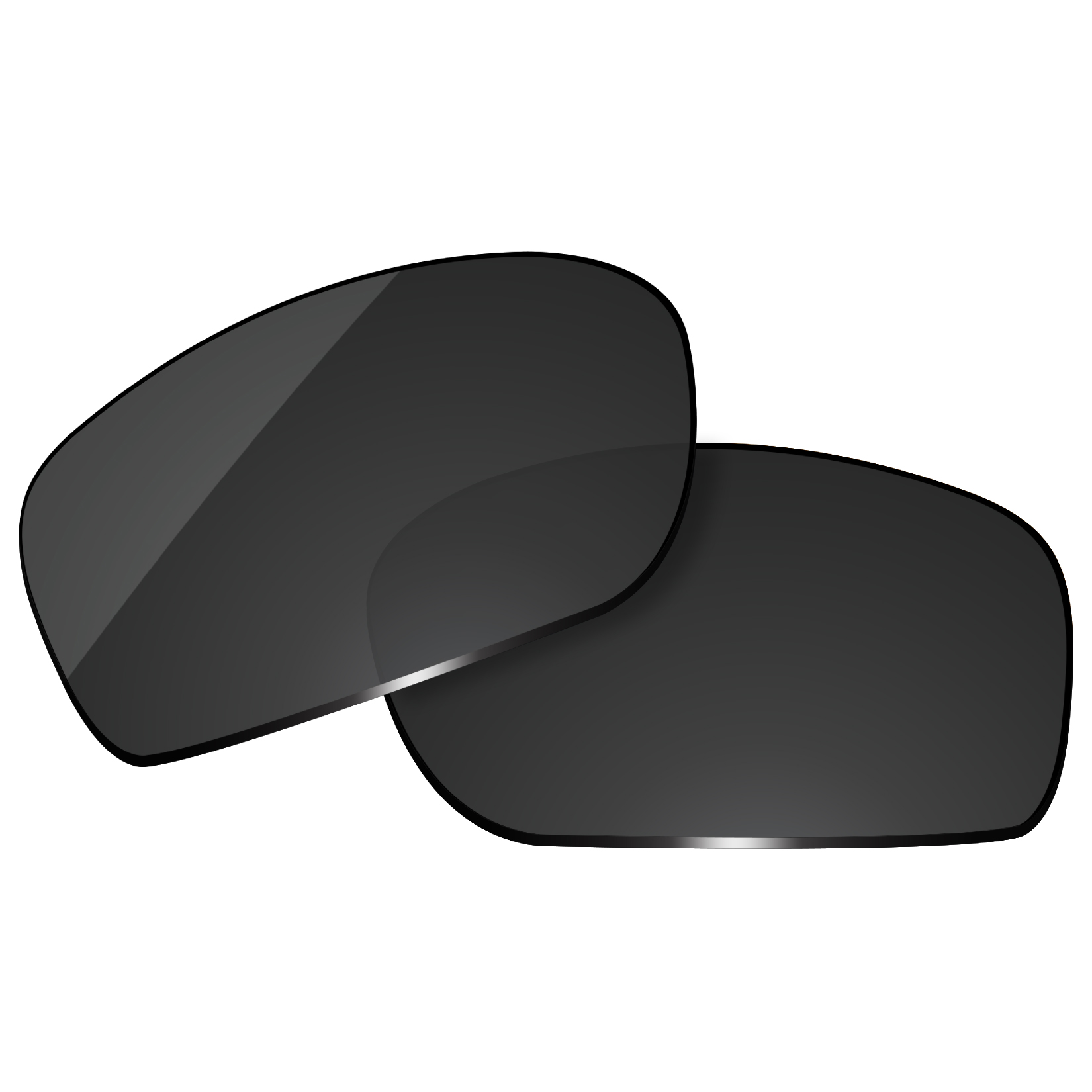 Сменные поляризационные линзы OOWLIT для солнцезащитных очков Arnette Fastball 2.0 AN4242 — 62 мм (только линзы)
