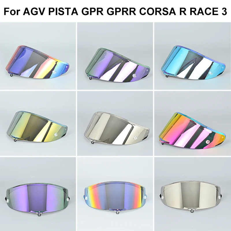 Motorhelm Vizier PISTA GPR GPRR CORSA R RACE 3 Helm Schild Uv-bescherming Voorruit Casco Moto Accessoires voor AGV