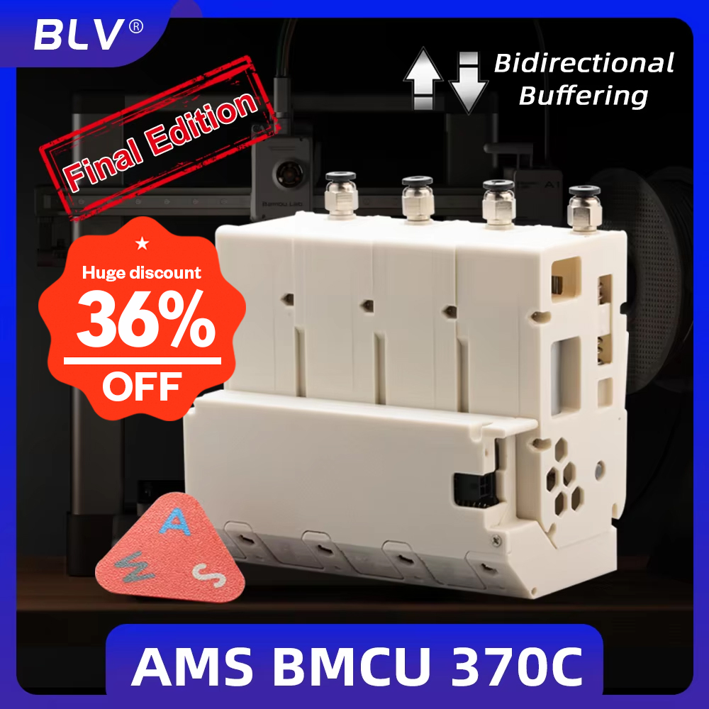 BLV BMCU 370C soluções AMS MMU de código aberto AMS lite 370 130 BMCU370 suporte para recarga automática fazenda