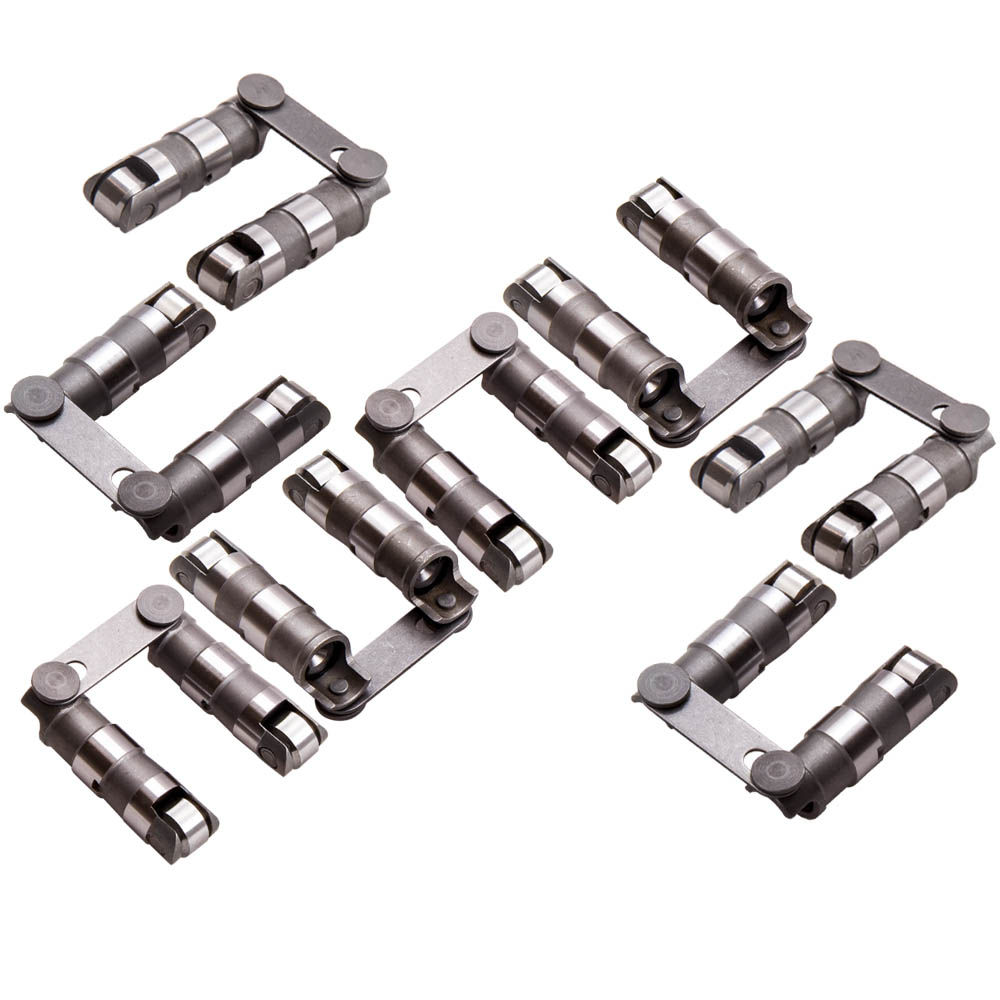 Roller Lifter dan Link Bar blok kecil untuk Chevy SBC 265 350 400 V8 hidrolik