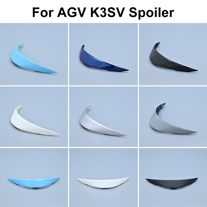 Substituição do spoiler traseiro do capacete da motocicleta para peças e acessórios traseiros AGV K3SV