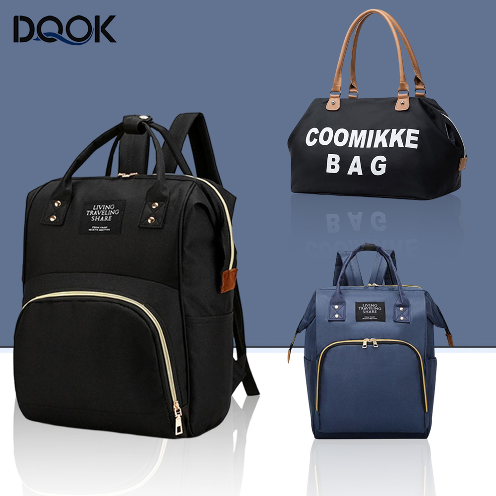 Mochila saco múmia grande capacidade saco mãe bebê multi-função à prova dwaterproof água ao ar livre sacos de fraldas de viagem para cuidados com o bebê