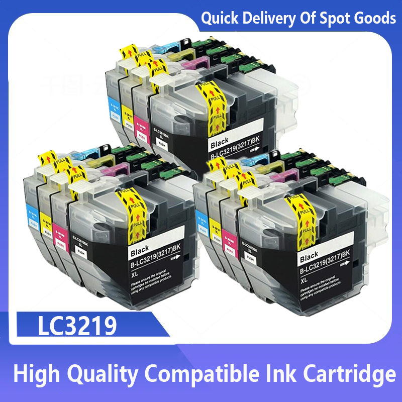 LC3219XL 3219XL LC3219 LC3217 cartucho de tinta Compatible para Brother MFC J5330DW J5335DW J5730DW J5930DW J6530DW J6930DW J6935DW