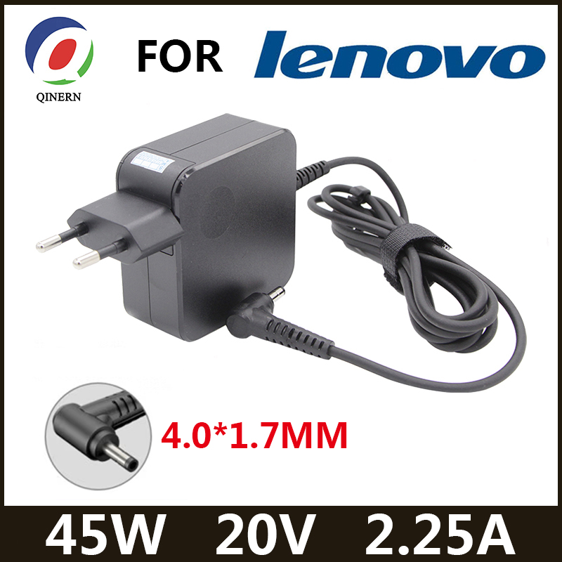 Cargador adaptador para ordenador portátil, 20V, 2,25a, 45W, 4,0x1,7 MM, para Lenovo YOGA 310 510 520 710 MIIX5 7000 Air 12 13 ideapad 320 100 110 N22 N42