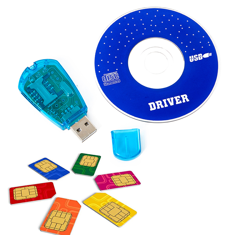 1 шт. устройство чтения SIM-карт USB-считыватель SIM-карт писатель копирование клонер резервное копирование GSM CDMA WCDMA мобильный телефон DOM668